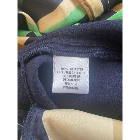 The Webster Miami Target Faux Wrap Dress Geometric Art Deco Womens Size S Small - Picture 12 of 13